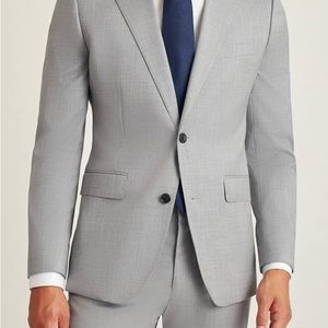 Bonobos Jetsetter Stretch Wool Suit-Grey